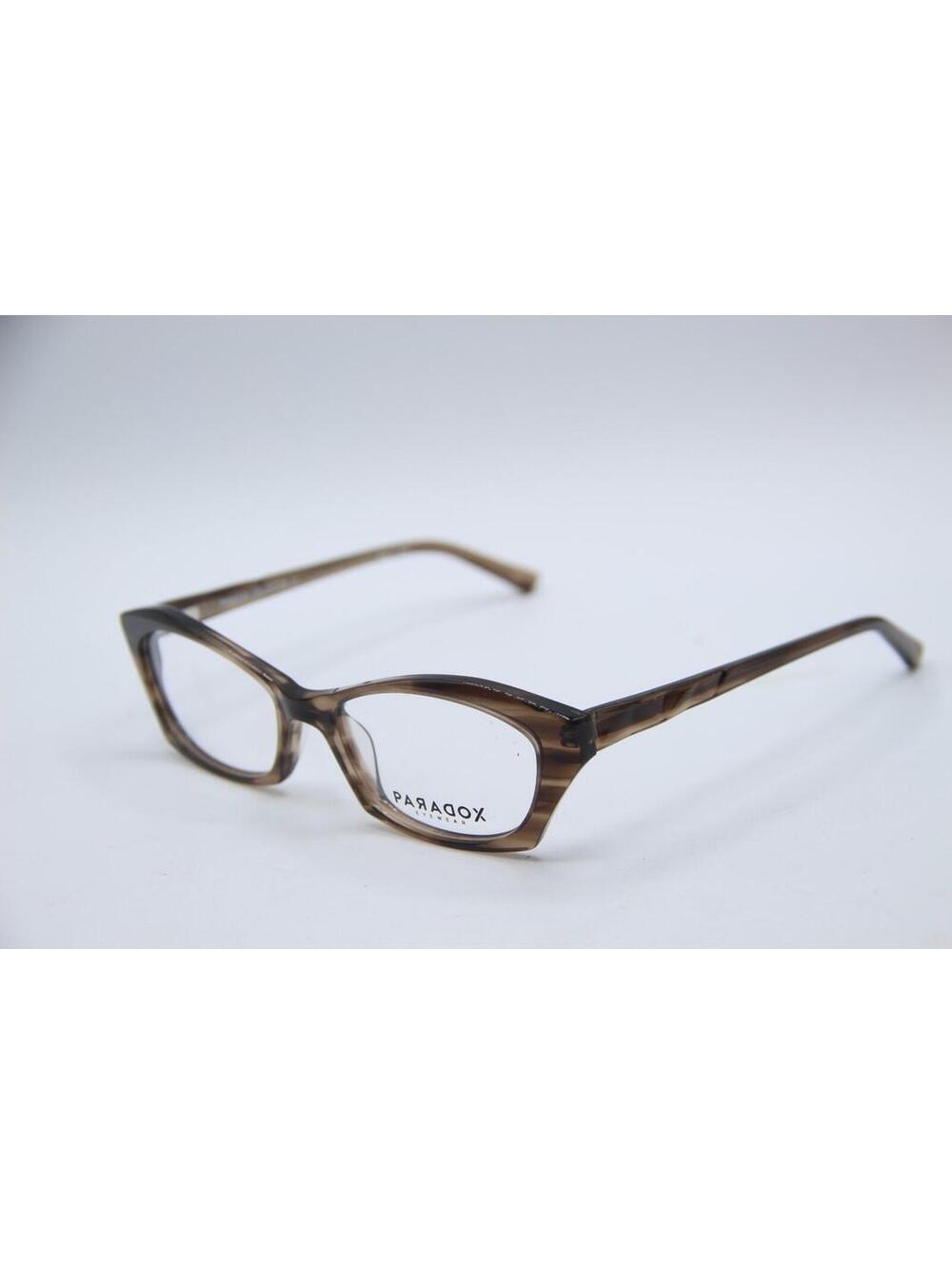 Paradox P5004 10 Clear Brown Authentic Eyeglasses 52-17